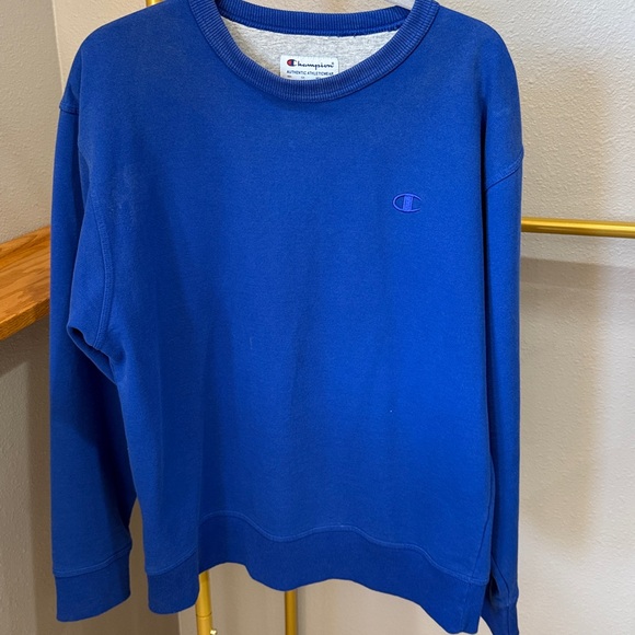 Champion Royal Blue Crewneck Sweatshirt - Picture 1 of 3